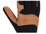 Carhartt A659S BLKBLY L Men's High-Dexterity Gloves, 1 Pair, Black/Brown, XL