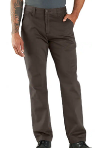 Carhartt B324-DFE Men's High-Rise Twill Utility Work Pants, Dark Coffee, S32X30