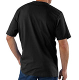 Carhartt K87 Men's Loose Fit Heavyweight Short-Sleeve T-shirt, Black, 4XL
