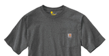 Carhartt K87-477 Short-Sleeve Workwear Pocket T-Shirt, Carbon Heather, 2XL