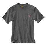 Carhartt K87-477 Short-Sleeve Workwear Pocket T-Shirt, Carbon Heather, 2XL