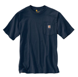 Carhartt K87-477 Men's Workwear Pocket Short Sleeve T-Shirt- Navy, Medium