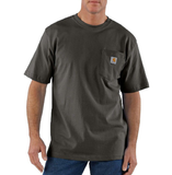 Carhartt K87-477 Short-Sleeve Workwear Pocket T-Shirt, Peat, XL