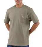 Carhartt K87 Loose Fit Heavyweight Short-Sleeve Pocket T-Shirt/Desert/XL