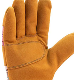 Carhartt WA696S -DPWCAM 1 Pair Suede Work Gloves, Deep Wine Camo, Small