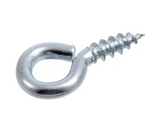 Hardware Essentials 851736 Medium Cd Screw Eye Bolts, 0.192 inx1-13/16 in, 2-Pc