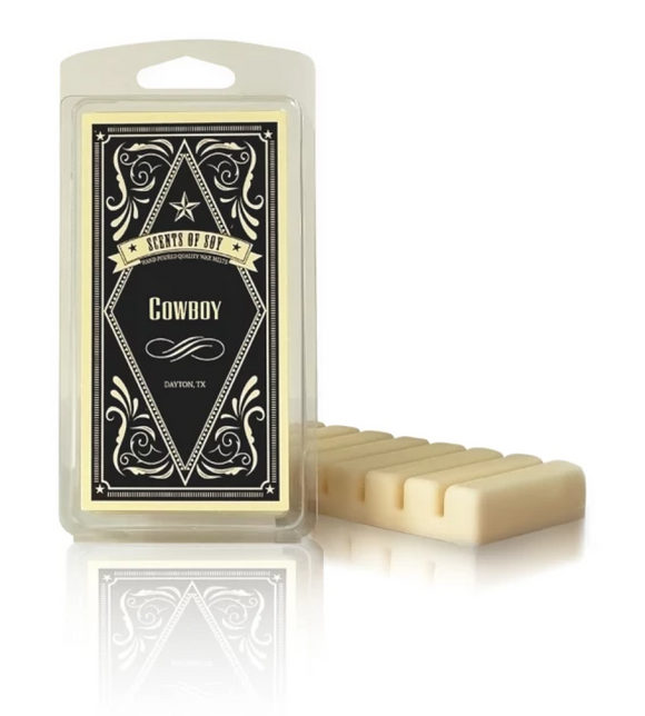 Scents Of Soy CBY-WM 3.2 oz. Cowboy Melt