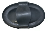 Partrade 244170 Junior Hard Rubber Curry Horse Comb, Black