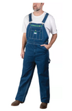 Liberty 14006SW9 Men's Stone Washed Denim Bib Overalls, Size 36x30