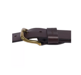 Carhartt A000555920109 Men's Leather Journeymen Belt, 1-1/2 in., Brown, Size 40
