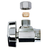 1/2 in. Sweat Inlet x 3/8 in. Compression Outlet 1/4-Turn Angle Ball Valve