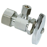 1/2 in. Compression Inlet x 1/4 in. Compression Outlet Multi-Turn Angle Valve