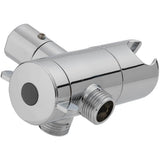 3-Way Diverter with Mount in Chrome