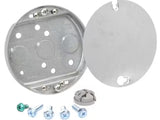 Commercial Electric CMB50 1/2" Deep 5.9 cu. in. Ceiling Fan Box with Metal Cover