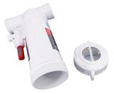 CMP 25280-150-000 Powerclean Tab Ultra VS In-Line Chlorinator - Clear Glass Lid