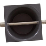 Custom Molded CMP 25568-007-000 Rope Anchor with Steel Pin - Dark Gray