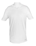 Columbia Sportswear RCU3801CUWH1L Men's 100% Cotton V-Neck T-Shirt XL, White