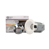 3 in. Selectable New Construction or Remodel Canless Recessed Integrated LED Kit