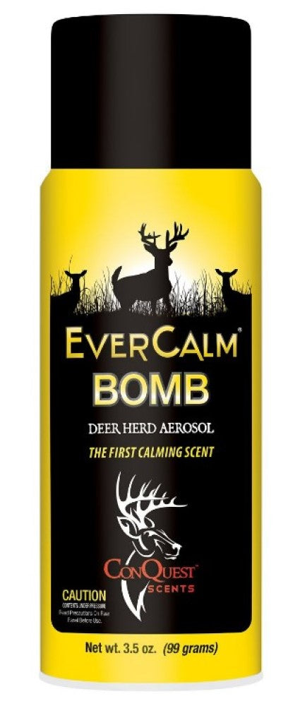 Conquest Scents 160362 EverCalm Bomb Deer Herd Aerosol First Calming Scent 3.5oz