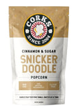 Corks 18948 Cinnamon and Sugar Snickerdoodle Popcorn 3.0 oz., Pack of 1