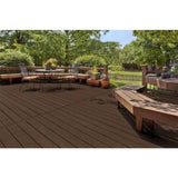 1 gal. #T-104 Cordovan Brown Transparent Waterproofing Exterior Wood Finish