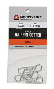 CountyLine 22KITA103 Hairpin Cotter Pins 5/16 inch, 5-Pack