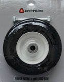 CountyLine CL134 Finish Mower Replacement Tire and Rim - 9 in. x 3-1/2 in