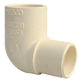 3/4 in. CPVC-CTS 90-Degree Spigot x Slip Street Elbow Fitting