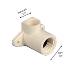 1/2 in. CPVC-CTS 90-Degree Slip x FIPT Elbow Fitting