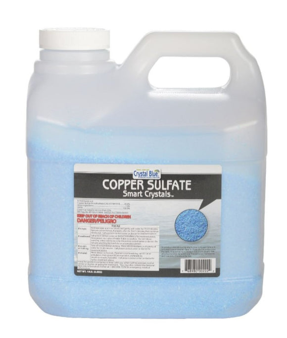 Crystal Blue 222 Copper Sulfate Crystals Pond Treatment 15 lb. Granules