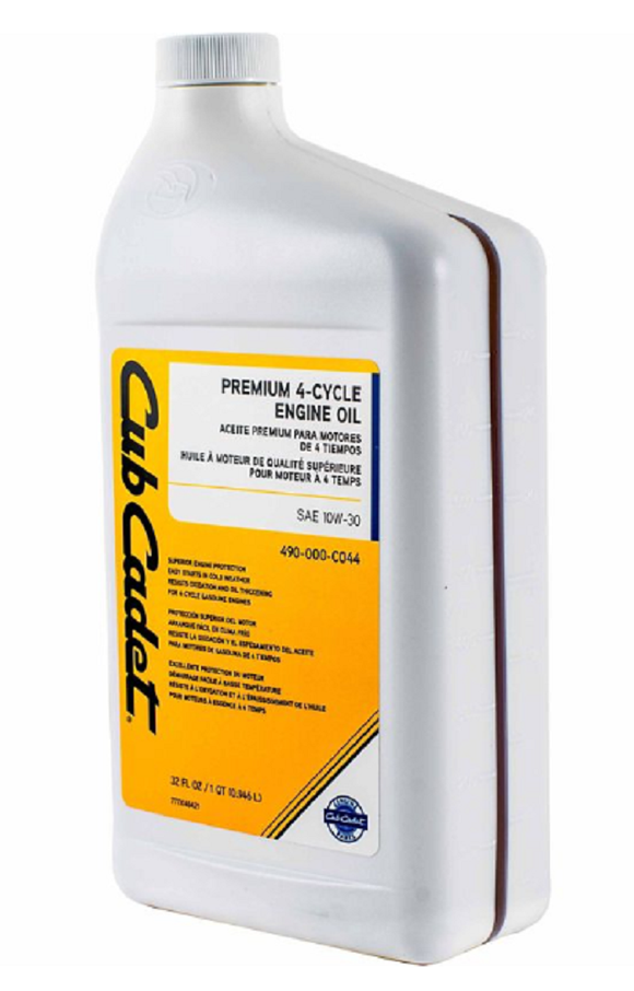 Cub Cadet 490-000-C044 32 oz. Premium 4-Cycle Engine Oil