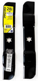 Cub Cadet 490-100-C133 Deck Lawn Mower Blade for 942-05130, 742-05130 - 28 in.