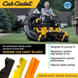 Cub Cadet 490-110-C110 Set Star Center High-Lift Blade for 46 inch Cutting Decks