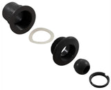 Custom Molded Products 25523-704-000 Fiberglass Wall Fitting w/ Eyeball - Black