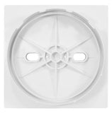 Custom Molded 25538-900-000 Square Skimmer Lid and Collar Assembly - White