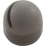 Custom Molded 25558-101-000 3/4"mpt Round Slotted Aerator 25558101000 - Gray