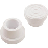 Custom Molded Products 25562-500-100 1.9" Male White Ladder Bumper - Set of 2