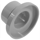 Custom Molded 25580-901-090 4" Gunite Jet Niche with Exit Flange Spa Master Gray