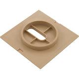 Custom Molded 25597-000-129 3.5" Square Deck Jet J-Style Cover 25597000129 - Tan