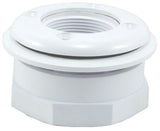 Custom 25522-100-000 1.5"FIP x 1.5"SKT Vinyl I/O Wall Fitng - White