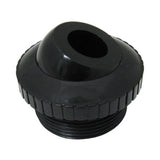 Custom 25552-304-000 0.75" Threaded Directional Flow Outlet - BLK