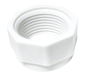 Custom 25563-115-000 Hose Nut - White