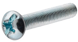Hillman 7656 Round Combination Head Machine Screw, #6-32 x 1 in., 10-Pack