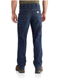 Carhartt 102808-498 Men's Relaxed Fit Rugged Flex Denim Dungaree/Superior/S38X34