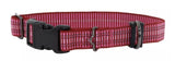 Retriever 36932 Q BLU18 Adjustable Reflective Woven Dog Collar, Pink 18 in.