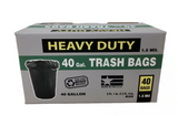 Revolution JAD40B Heavy Duty Large-Size Trash Bags, 40 gal., 40 ct.