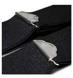Blue Mountain Men's Utility Suspenders, 2 in. x 48 in., Black, One Size Fits Most