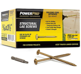 Hillman 47870 Power Pro Star Drive Structural Lag Screw 5/16"x 3-1/2", 40-Pcs