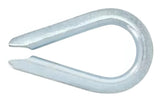 Hillman Hardware Essentials Heavy-Duty Zinc Plated Steel Rope Thimble 3/16 in.