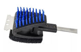 Even Embers ACC4001AS Combo Grill Brush with Scraper for Grill Cleaning